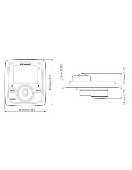 Zipwake Control Panel E