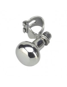 RVS stuurwielknop 38mm
