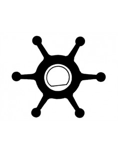 7273-0003B Jabsco Impeller B51xH22 As 12,7 Enkel Plat 6-Blad