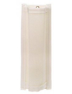 Lierslinger opbergzak 30 x 10 x Ø6 cm wit 2