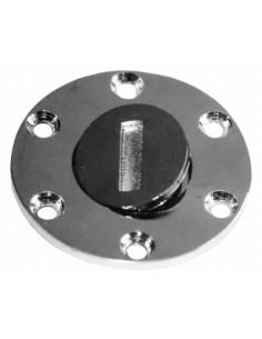 CHROME BRASS PLUG D.55MM 2