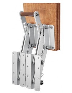 ALU FOLDING ENGINE CHAIR/4STROKE 9.9 2