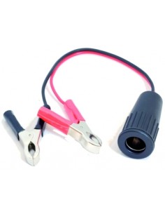 Stopcontact met krokodillenklemmen 2