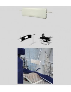 Rugsteun kunststof wit 2