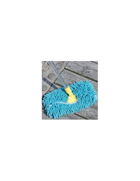 Borstel met microfiber spons
