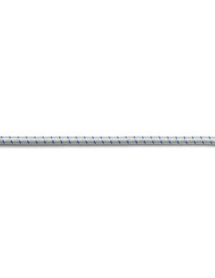 Elastiek7mm, wit