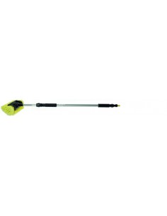 Alu wasborstel met baard, telescopisch 90 -175 cm 2