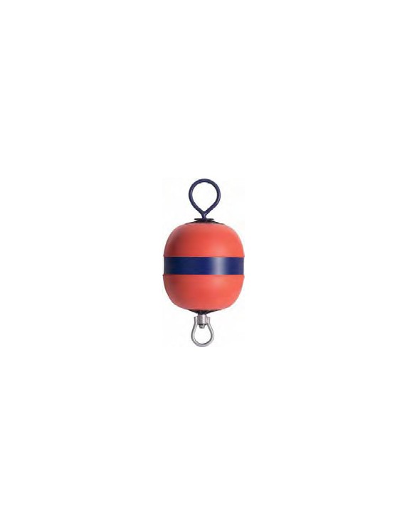 Meerboei met steel 28cm doorsnede oranje, foam