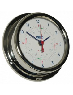 Quartz klok radiostilte Vion RVS Ø150 mm 2