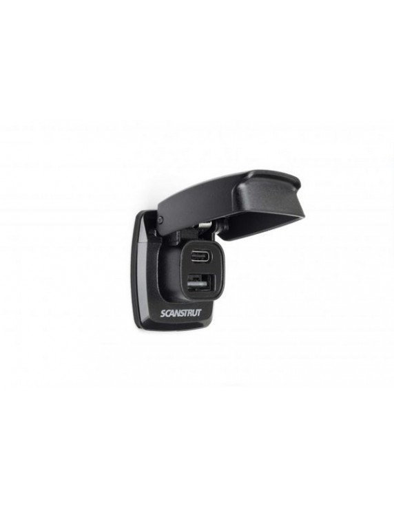 Flip Pro snellader waterdicht IPX4 USB-A en USB-C 12/24V