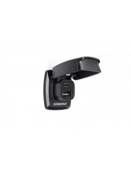 Flip Pro snellader waterdicht IPX4 USB-A en USB-C 12/24V