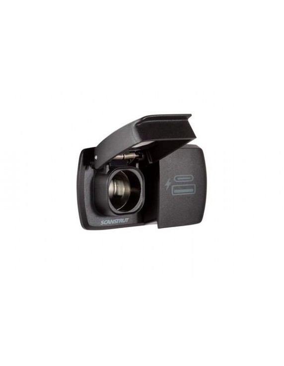 Flip Pro Duo USB-A en USB-C aansl. & 12V contactdoos