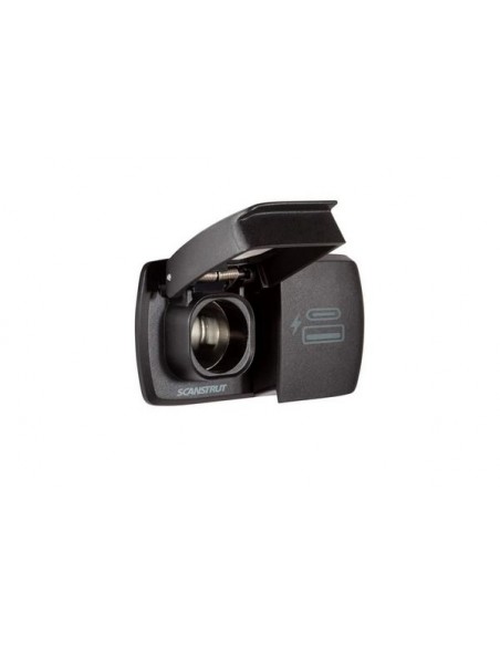 Flip Pro Duo USB-A en USB-C aansl. & 12V contactdoos