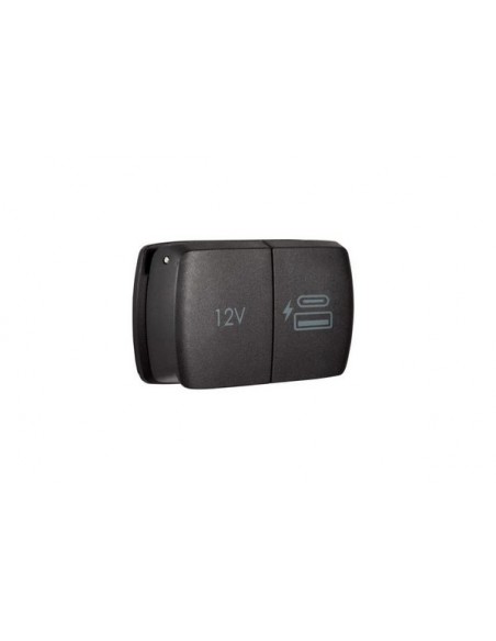 Flip Pro Duo USB-A en USB-C aansl. & 12V contactdoos