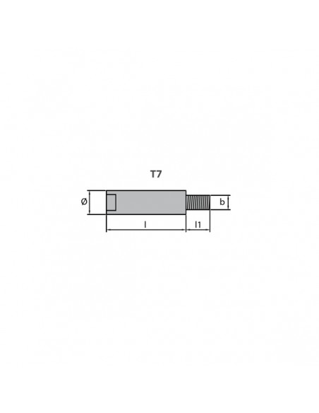 Motor anode Yanmar Plug 