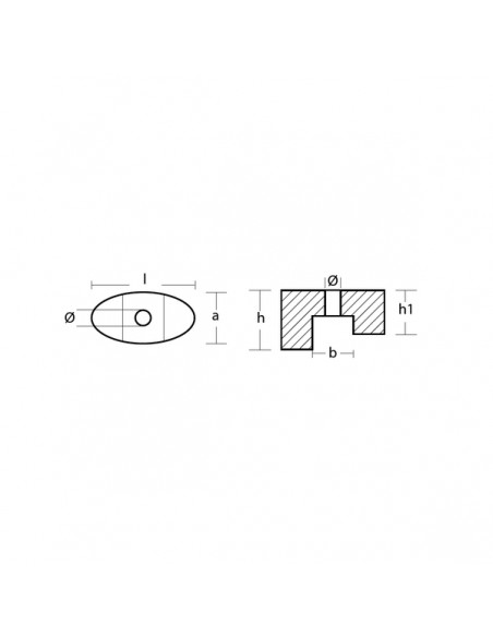 Vetus anode 0,058 kg