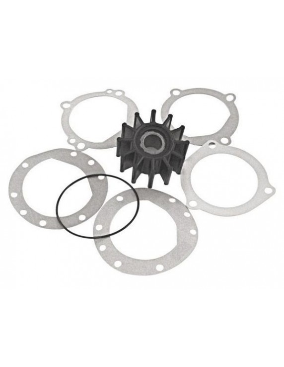 Neoprene inboard impeller key drive met pakking & kap