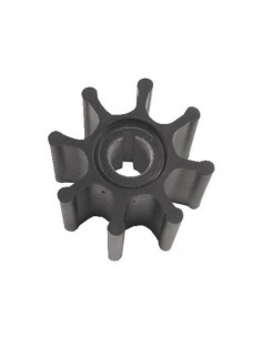 Neoprene inboard impeller key drive met kap