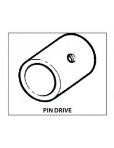 Neoprene inboard impeller pin drive met pakking & bout 2