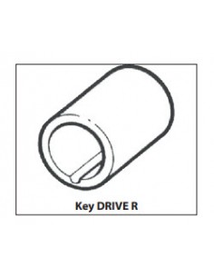 Neoprene outboard impeller key drive met pakking 2