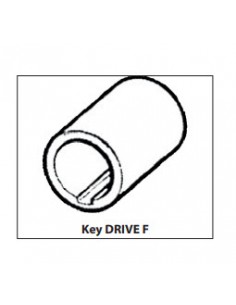 Neoprene outboard impeller key drive 2