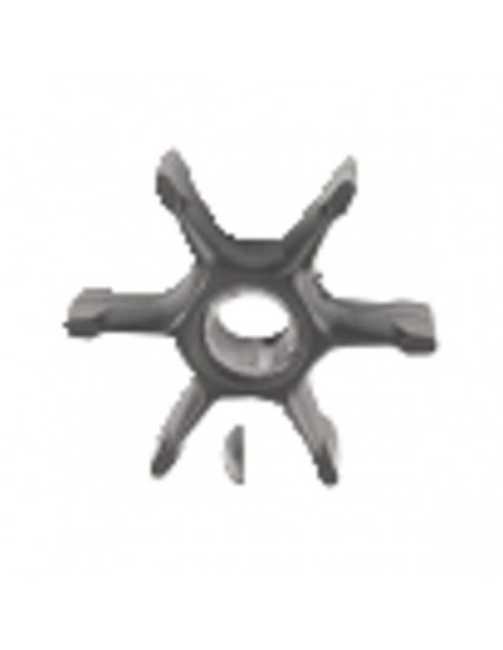 Neoprene outboard impeller key drive 3 met key