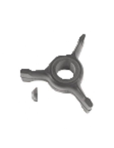 Neoprene outboard impeller key drive 3 met key