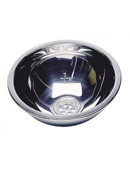 Ronde RVS wasbak Ø 269 mm