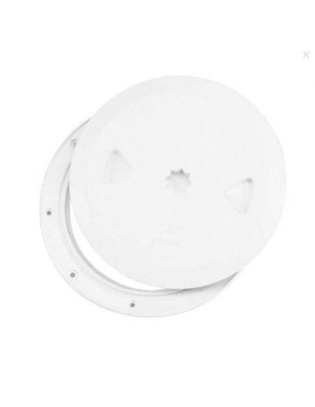 Inspectieluik rond met verborgen schroefgaten 139 mm