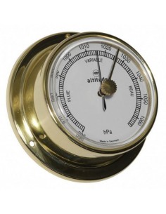 Barometer Altitude messing Engels Ø71 mm