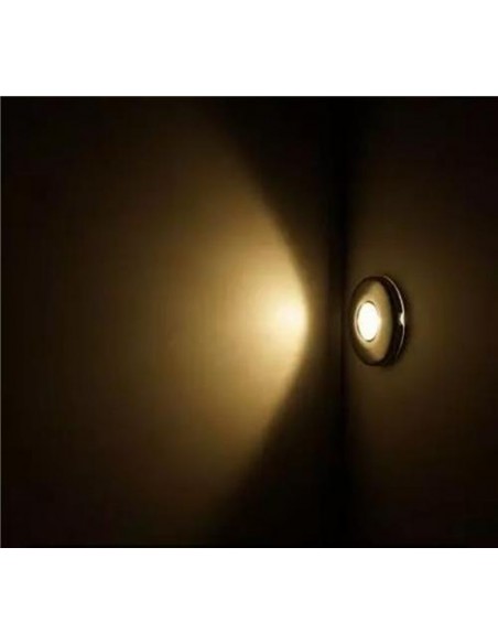 Hollex LED Traplamp 12V met afwerkring in 3 kleuren