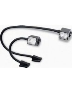 Kaartleeslamp lang vast