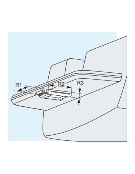 Telescopische zwemtrap inschuifbaar RVS div. maten