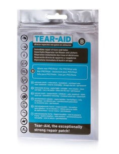 Tear-Aid kit Type B 7.6x30cm transparant reparatiemiddel