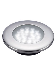 Plafonnière LED gepolijst