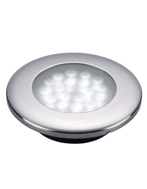 Plafonnière LED gepolijst