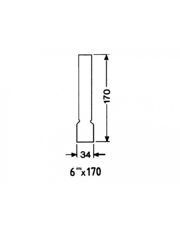 LAMPEGLAS 6 LIGNE X 170 MM