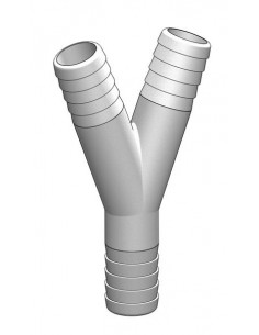 90456 Y verloop 25mm-25mm-25mm