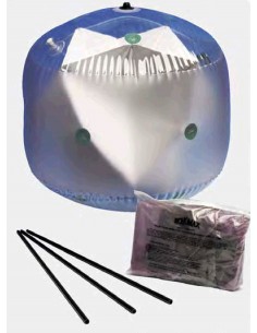 Opblaasbare radarreflector 