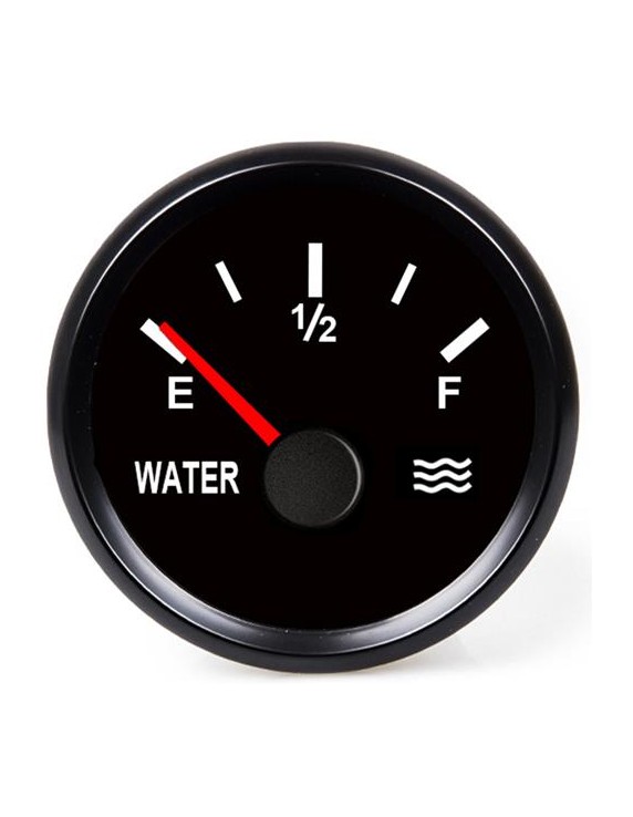 Hollex Drinkwatermeter 9-32V Zwart 0-190 Ohm