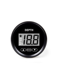Hollex Dieptemeter Zwart 9-32V + Spiegeltransducer