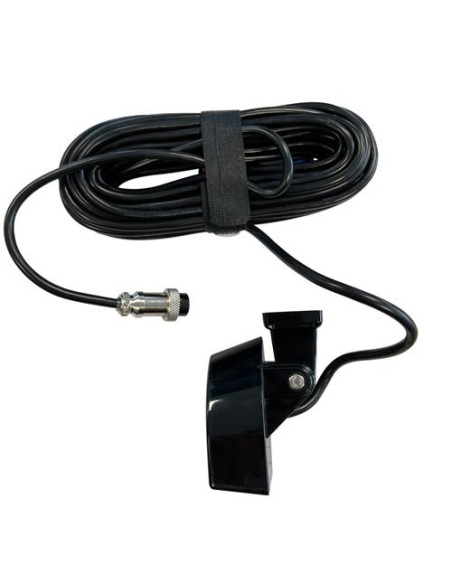 Hollex Dieptemeter Zwart 9-32V + Spiegeltransducer