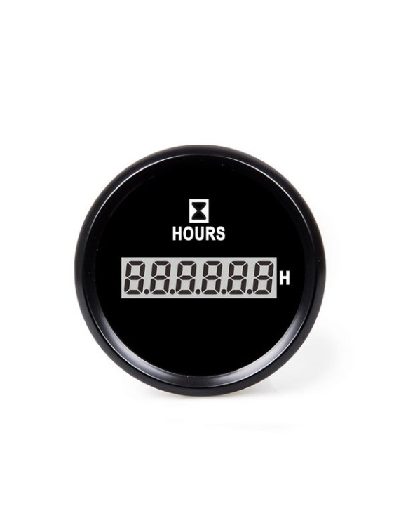 Hollex Digitale bedrijfsurenteller Zwart 9-32V