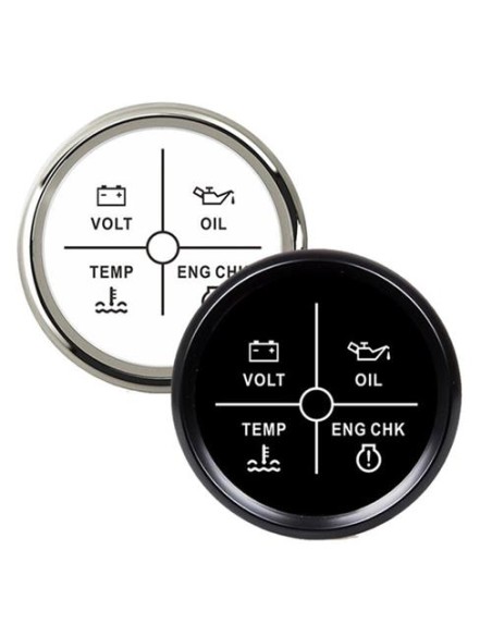 Hollex Alarminstrument 4 in 1 Zwart 9-32V