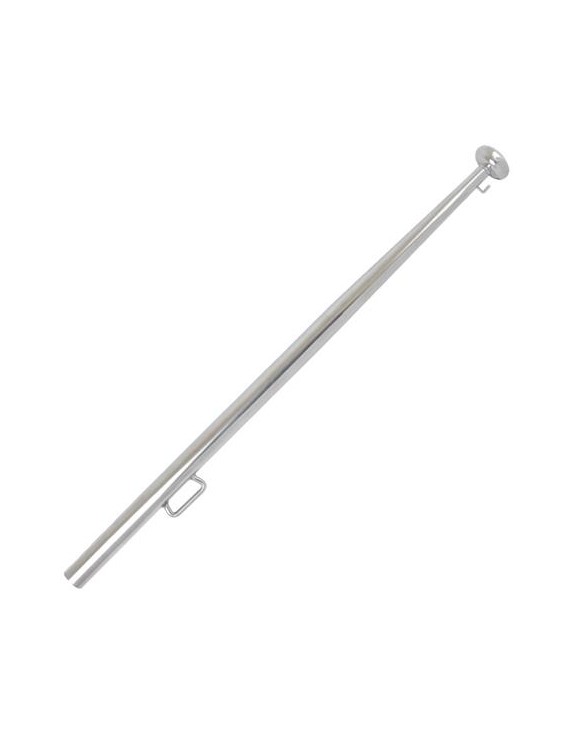 Vlaggenstokken RVS 25mm div. lengte