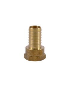 Slangpilaar, binnendraad, 3/8" x 10 mm, messing