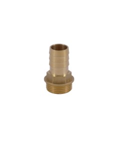 Slangpilaar, buitendraad, 3/8" x 10 mm, messing