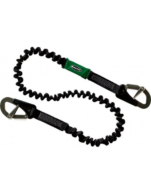 Veiligheidslijn elastisch met 2 of 3 haken