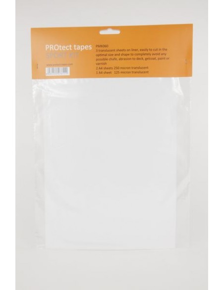 Sport kit 3 transparante micron vellen 