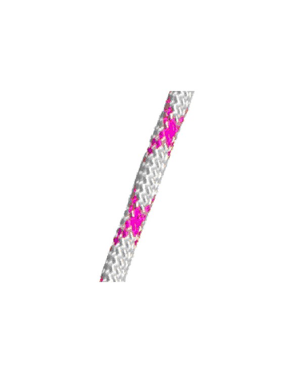 polyester reguleerlijn 3mm, wit/roze